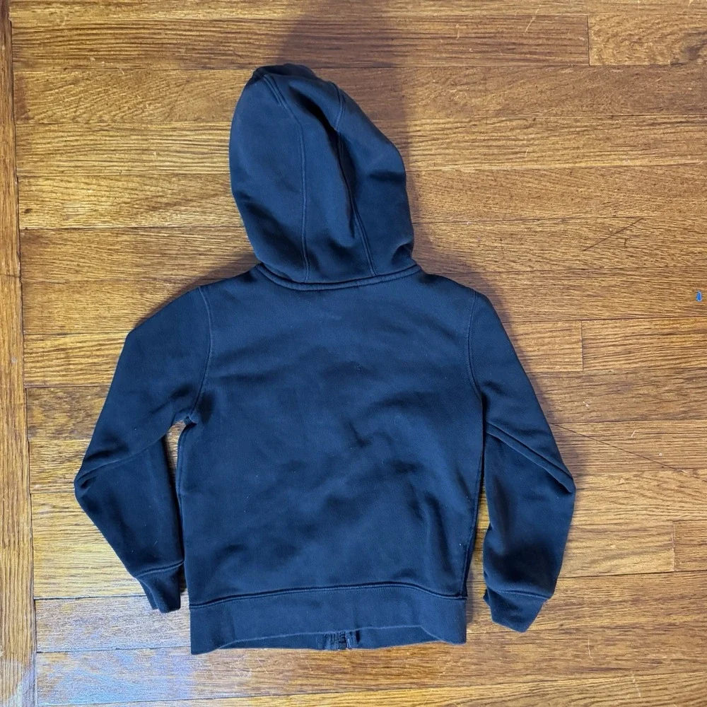 Nike Sportswear Club Fleece Kids' Full-Zip Hoodie in black Size 4T